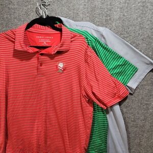 Bobby Jones Set of 3 Golf Polo Legacy Logo Sz XL Tournament /‎ Performance